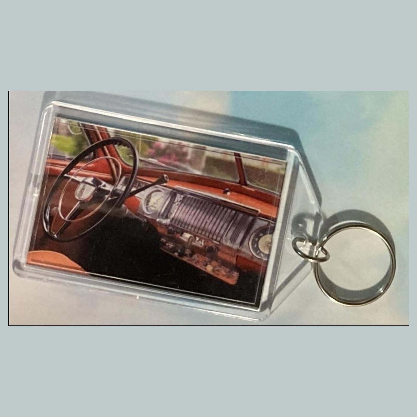 3571 1946 Dodge D24 Club Coupe Acrylic Keychain | Vintage Automobile Keychain MSC KYC