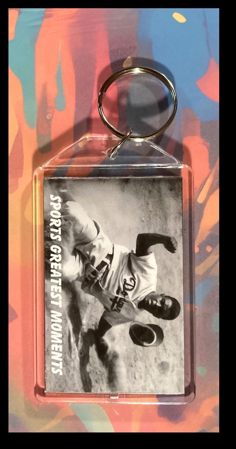 3334 Jackie Robinson Sports Greatest Moments Custom Hand Made Keychain BBL KYC