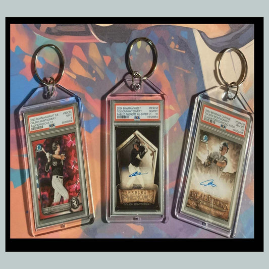 3465B Colson Montgomery 3 Pack Bundle -3 Different Custom Novelty Keychains-Gift BBL KYC