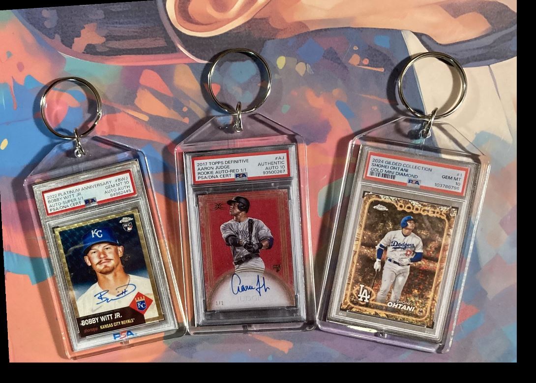 3133 Boy Witt/Judge/Ohtani 3 Pack Bundle 3 Different Custom Novelty Keychains BBL KYC