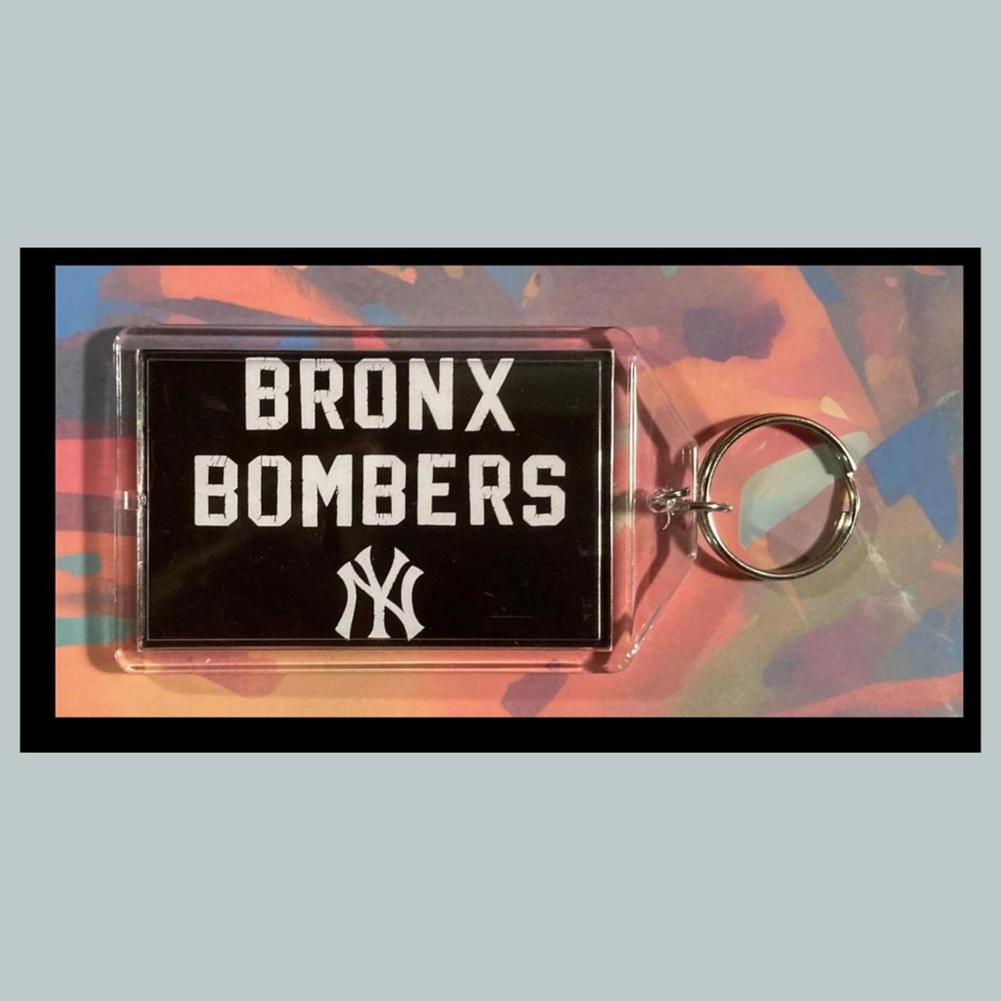 0363 Bronx BombersCustom Hand Made Keychain - Makes A Great Gift
