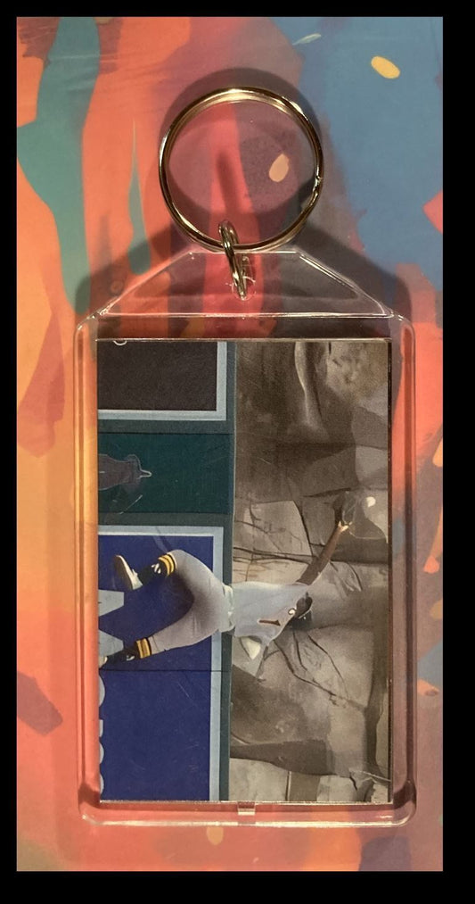 3331 Denzel Clarke Catch of Year Custom Hand Made Keychain - Makes A Great Gift BKL KYC