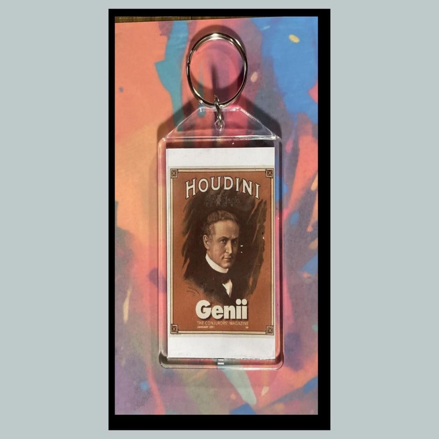 0385 Houdini Custom Hand Made Keychain - Makes A Great Gift