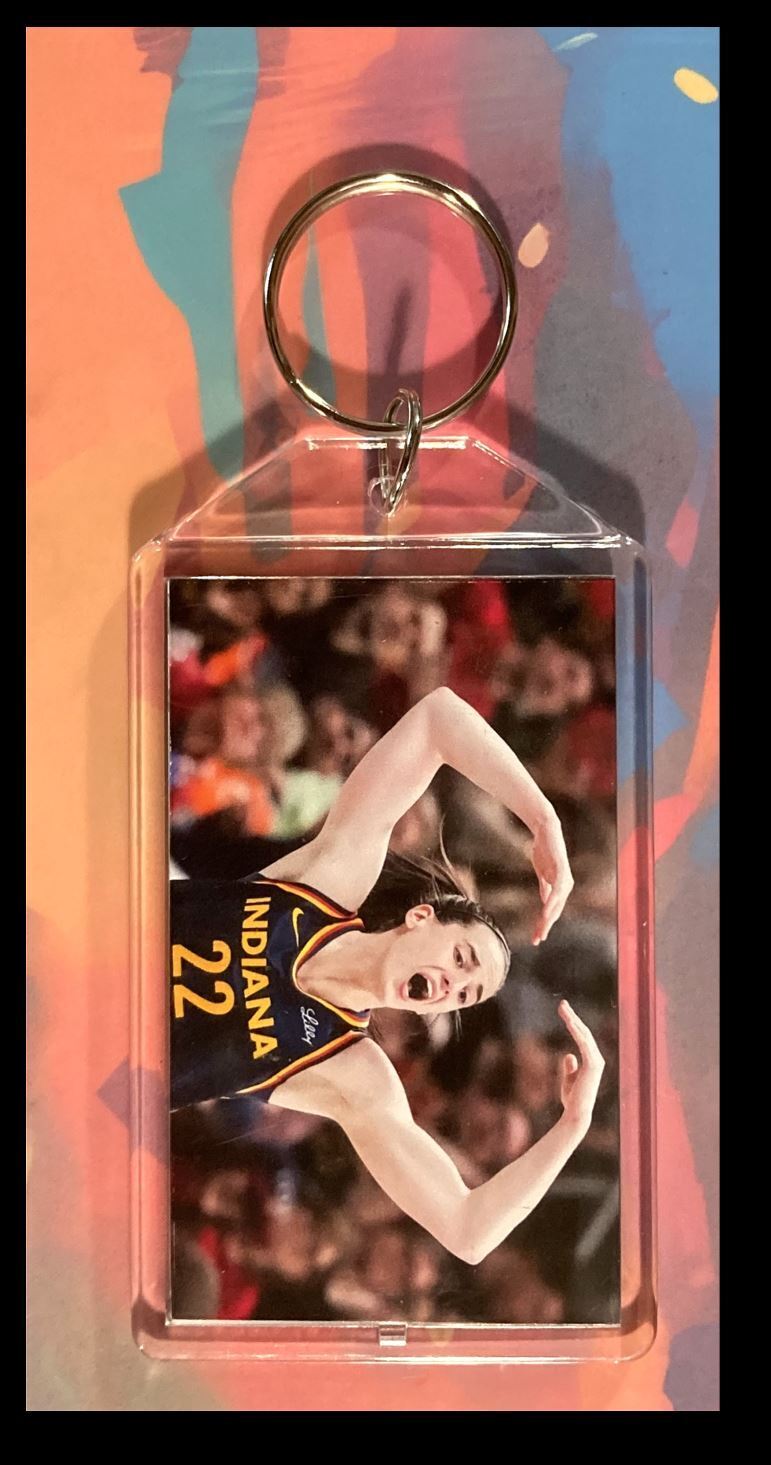 3325 Caitlin Clark Custom Hand Made Keychain - Makes A Great Gift BKL KYC