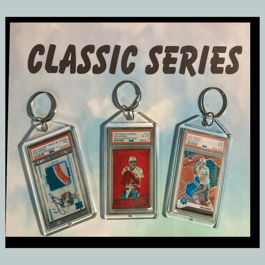 3461B Dan Marino 3 Pack Classic Bundle - 3 Different Custom Novelty Keychains FBL