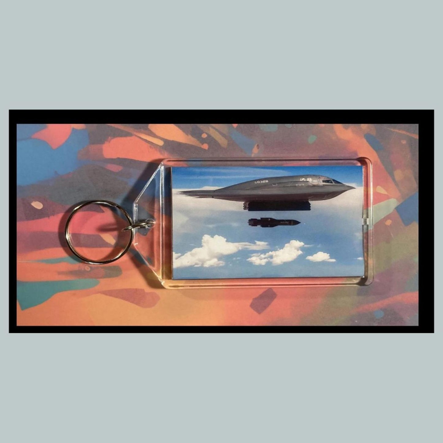 0392 Trump The Execution Of The Plan Custom Hand Made Keychain-Makes Great Gift