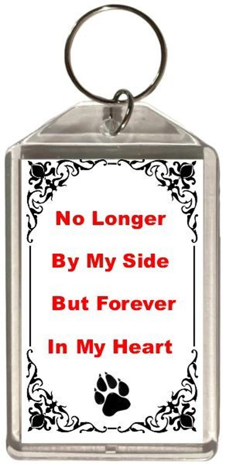 Personalized Pet Memorial Photo Keychain - Use Your Pictures