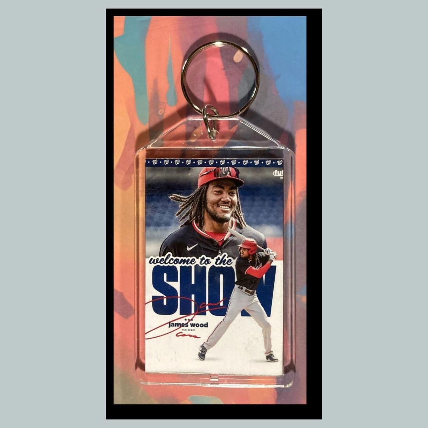 0341 James Wood Show Custom Hand Made Keychain - Makes A Great Gift