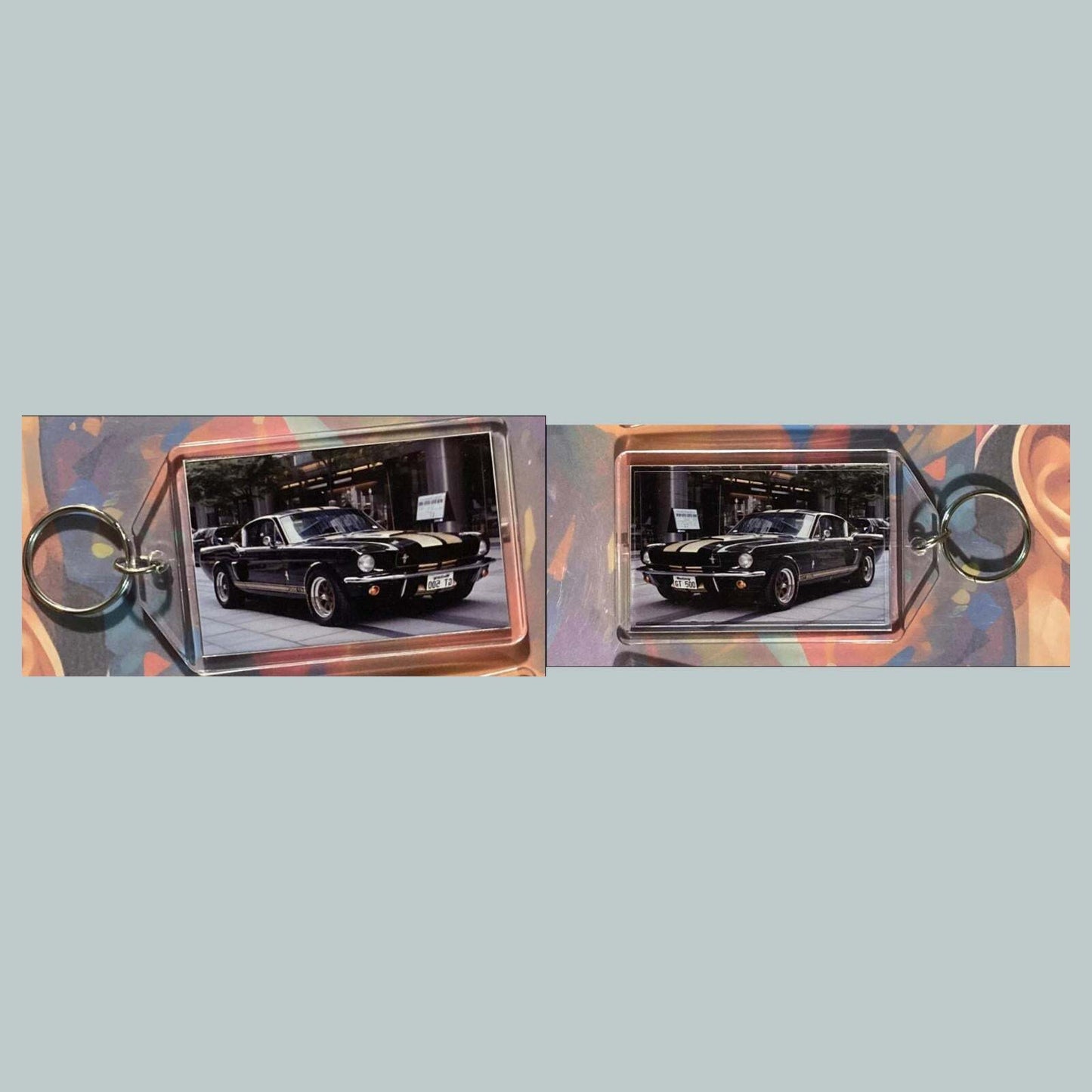 3548 1966 Ford Mustang Shelby GT350-H Special Edition Acrylic Keychain MSC KYC
