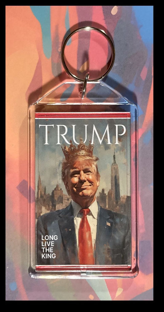 3286 Trump King Custom Hand Made Keychain-Makes A Great Gift KYC MSC