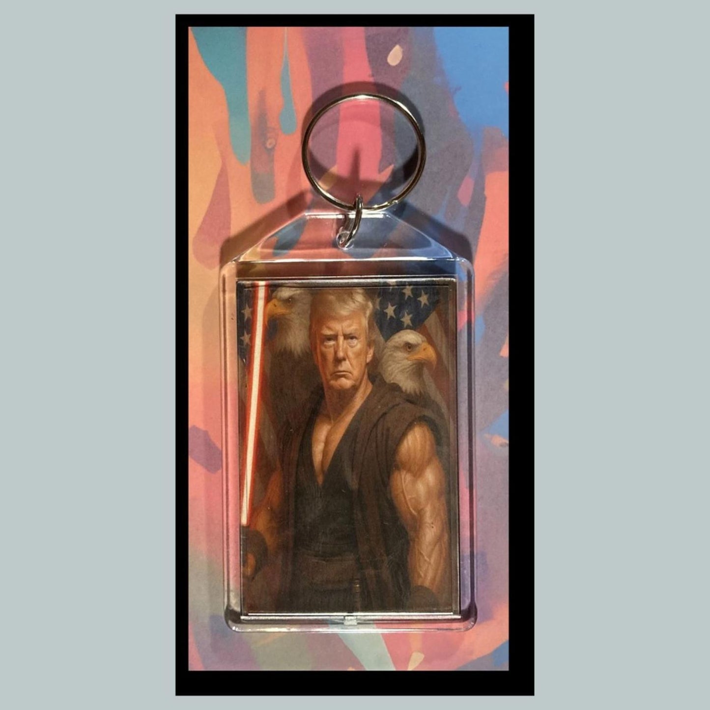 0332 Trump Sith Custom Hand Made Keychain-Makes A Great Gift
