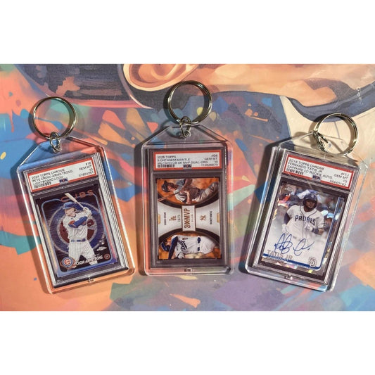 3171B Pete Crow-Armstrong/Ohtani.Tatis Jr 3 Pack Bundle Custom Novelty Keychains BBL KYC