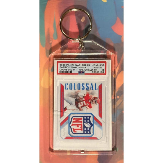 0006 Patrick Mahomes Custom Hand Made Novelty Keychain A Great Gift
