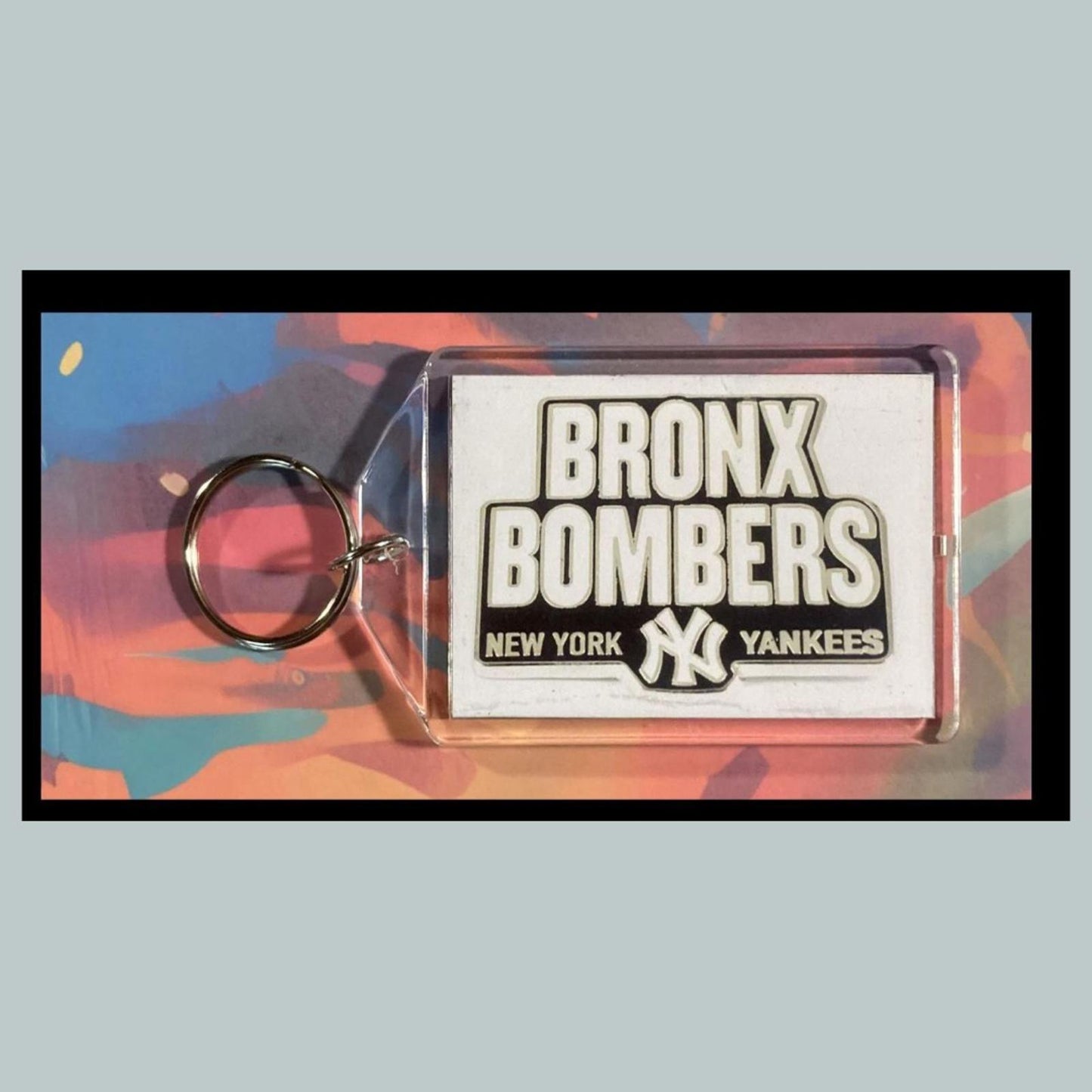 0362 Bronx Bombers Custom Hand Made Keychain - Makes A Great Gift