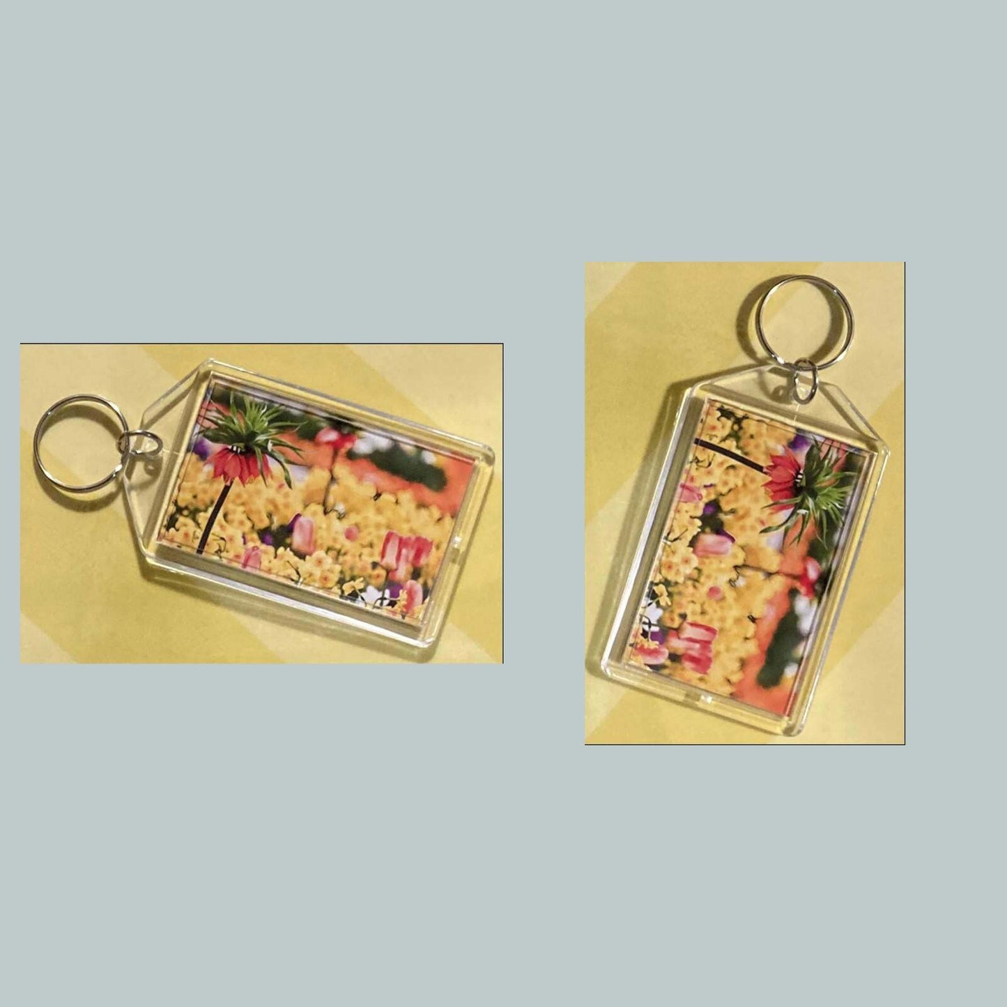 3679 Crown Imperial Acrylic Keychain | Floral Keychain | Flower Lover Gift MSC KYC