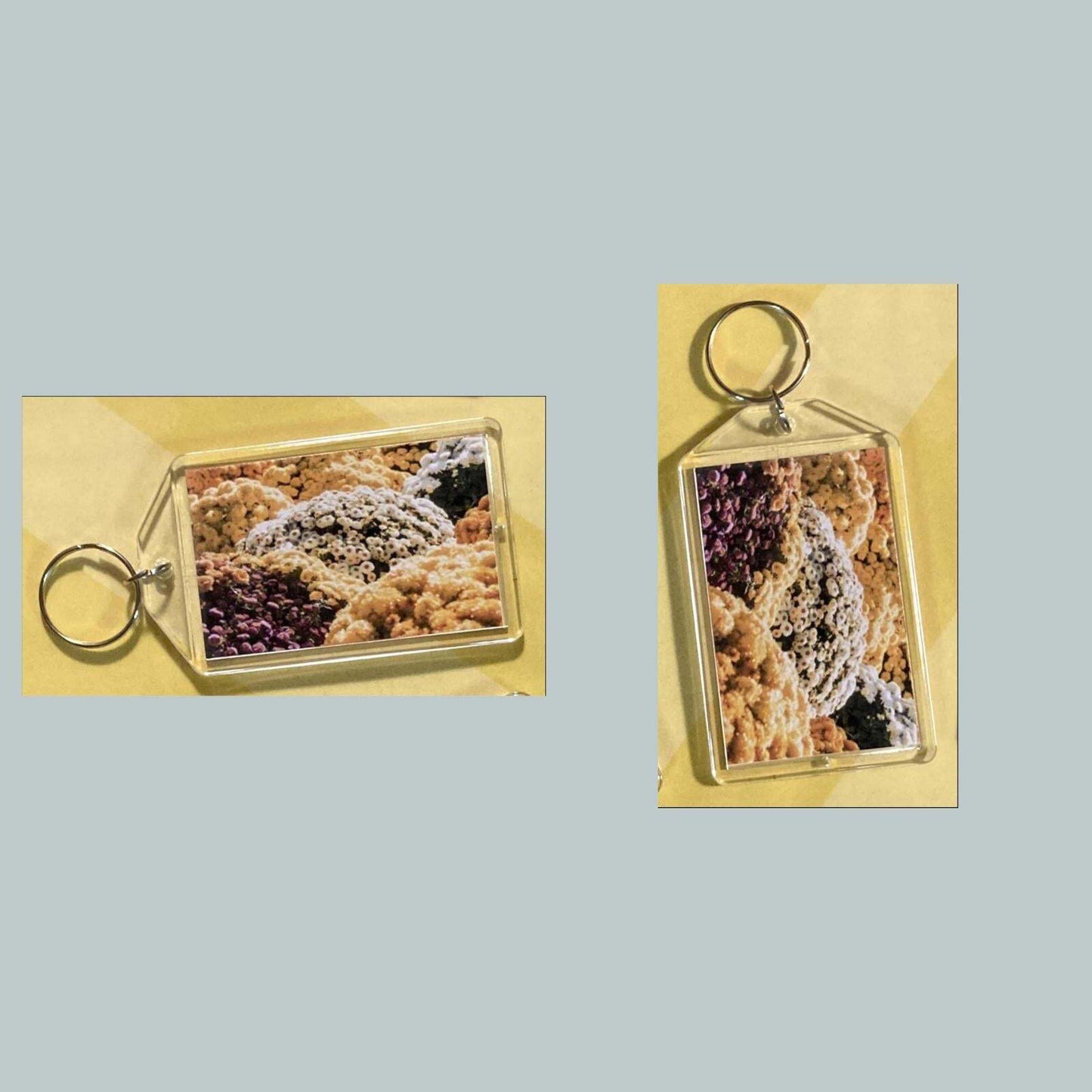 3681 Chrysanthemu Acrylic Keychain | Floral Keychain | Flower Lover Gift MSC KYC