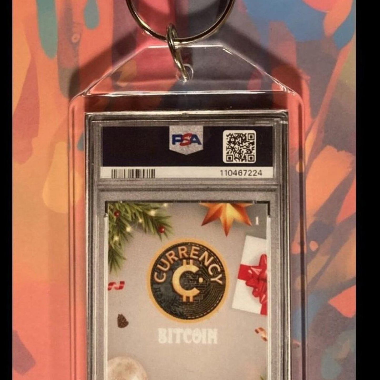 0224 Currency Holiday 2024 Silver Custom Hand Made Novelty Keychain-Great Gift
