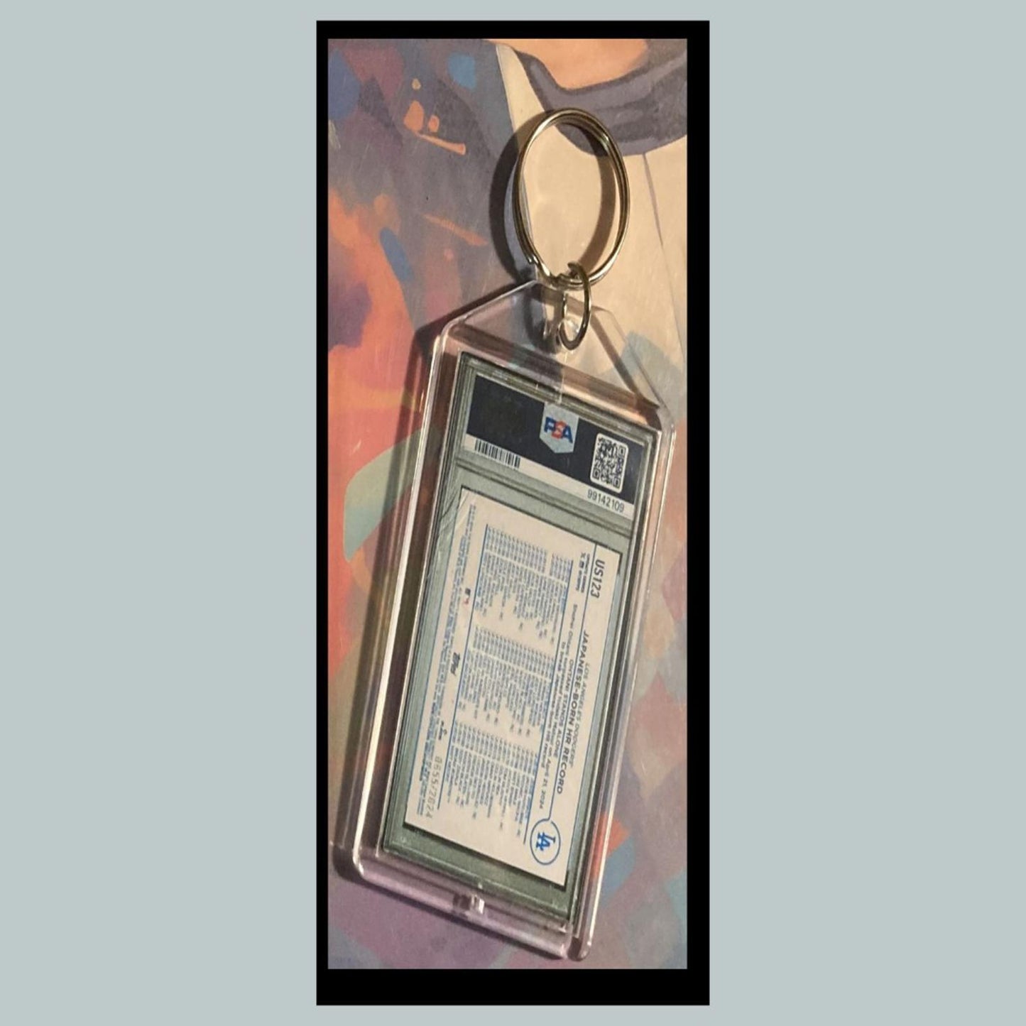 0480 Shohei Ohtani 2024 Update Japanese Born HR Record Gold Custom Made Keychain