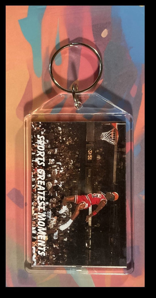 3336 Michael Jordan - Sports Greatest Moments Keychain - Makes A  Great Gift BKL KYC