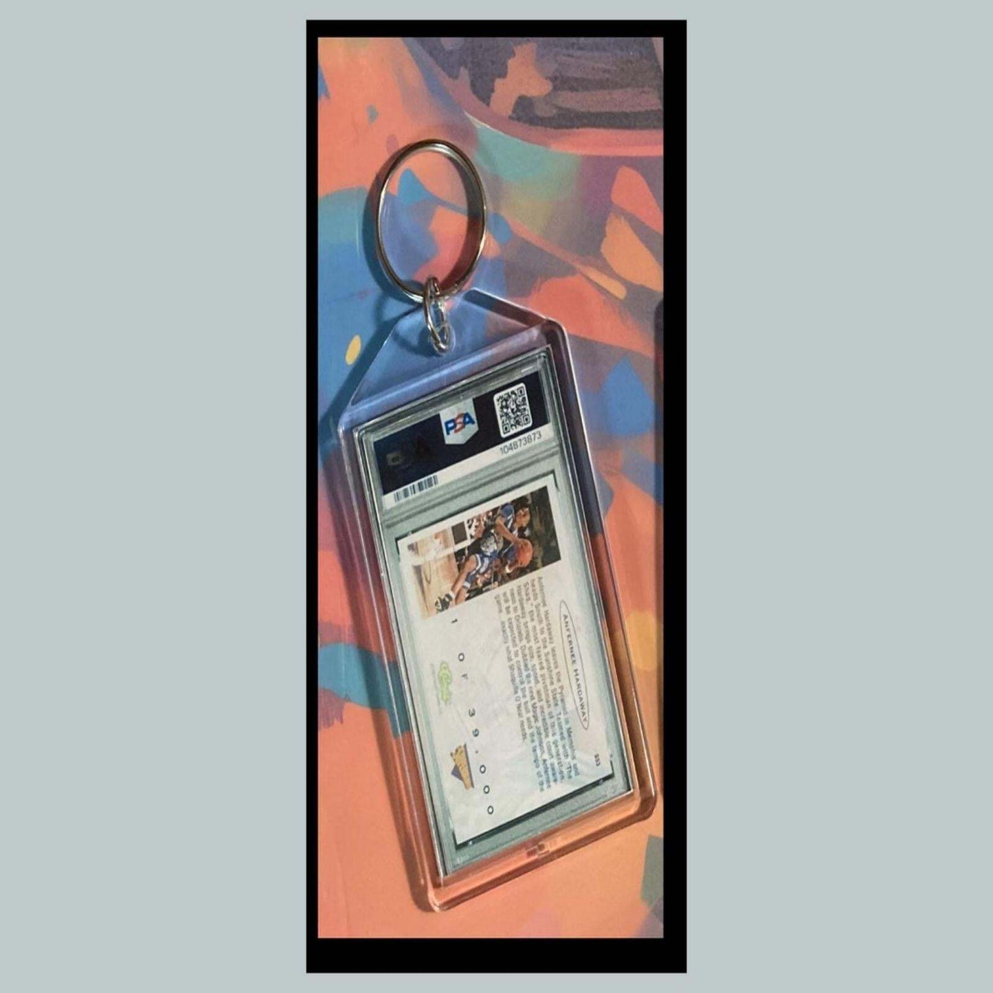 3424 Penny Hardaway 1993 Classic Illustrated Custom Hand Made Novelty Keychain BKL KYC