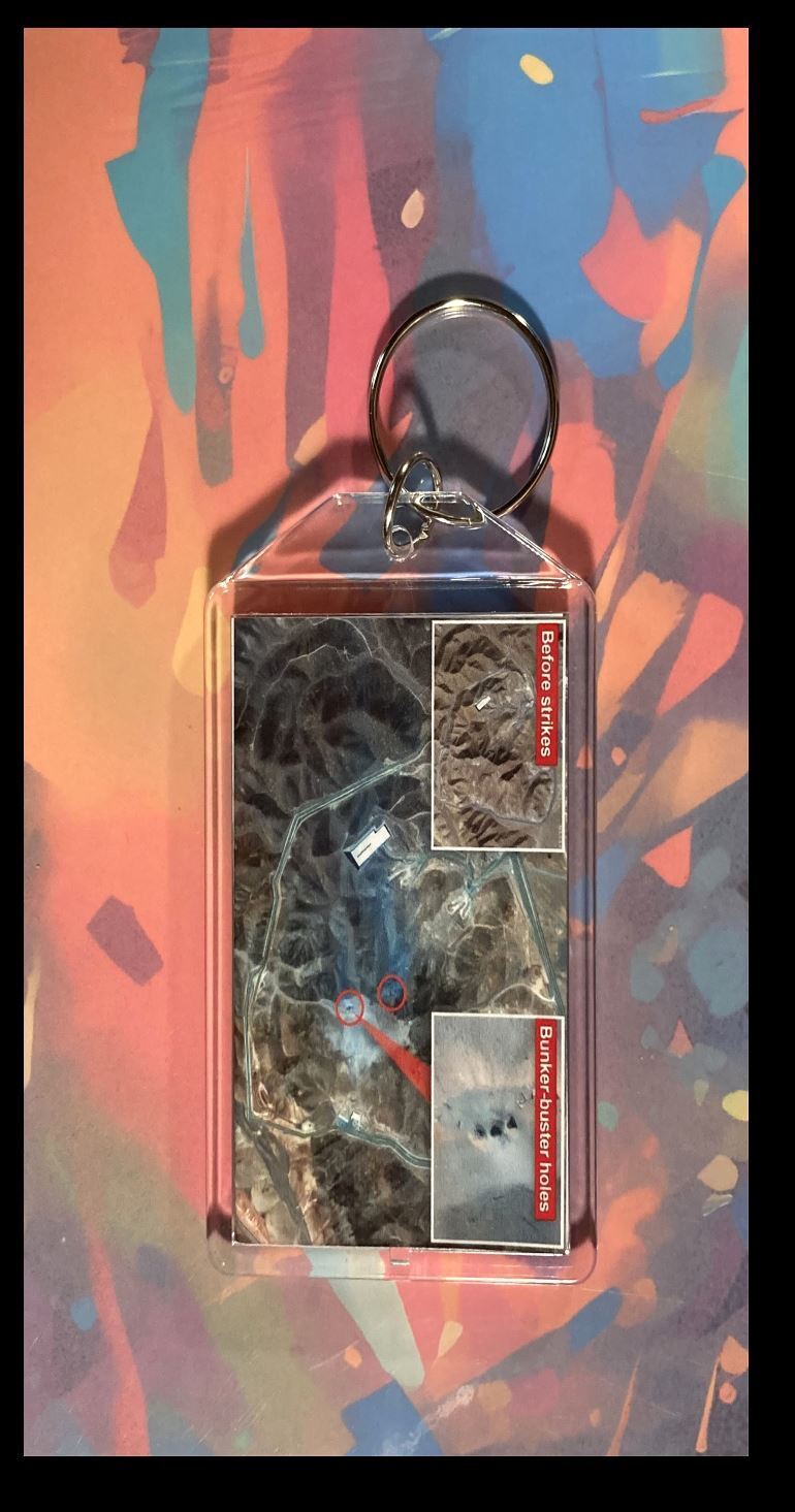 3352 Trump Before And After Proof  Custom Hand Made Keychain-Makes A Great Gift KYC MSC