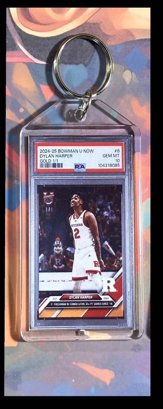3111 Dylan Harper 2024 Bowman U Gold Custom Keychain-Makes A Great Gift BKL KYC