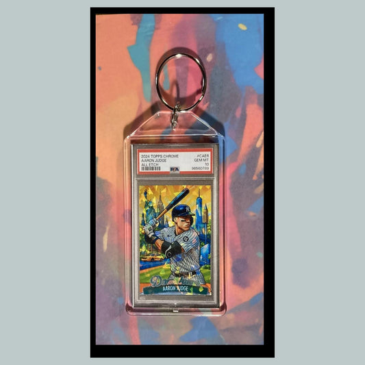 0044 Aaron Judge Fantasy Mockup Custom Hand Made Novelty Keychain A Great Gift